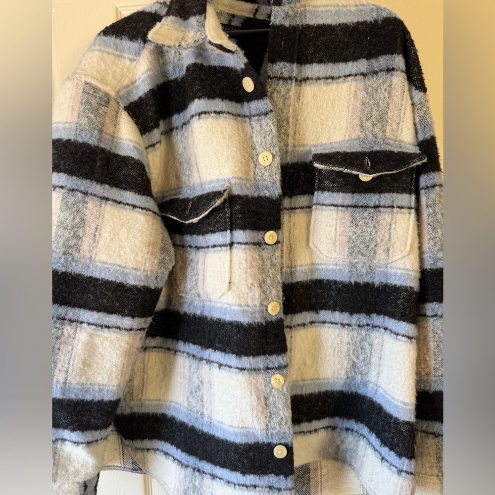Allsaints Flannel Jacket.